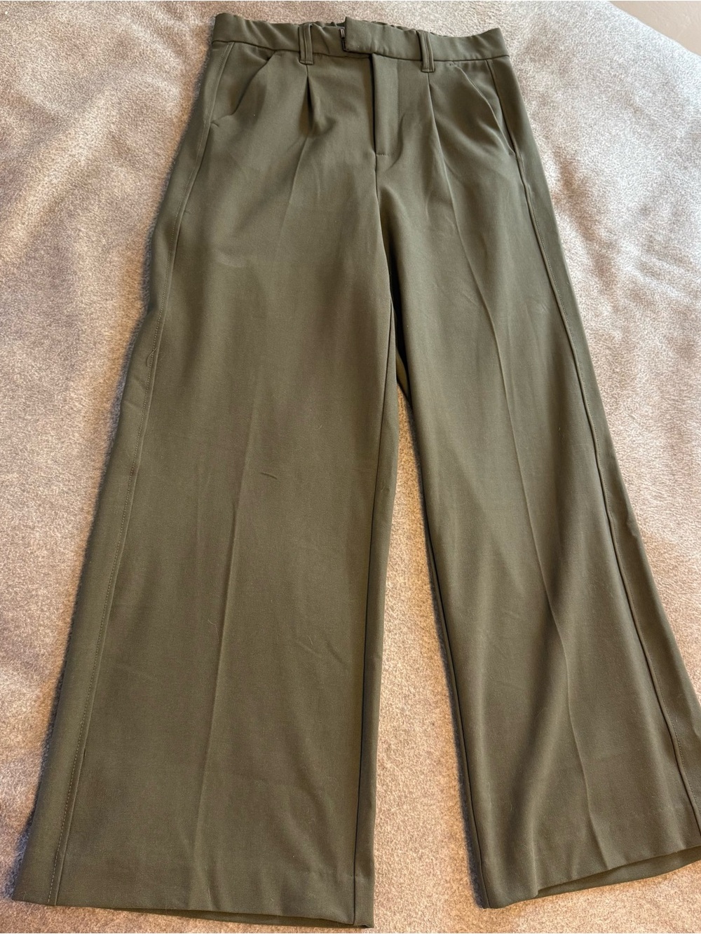 Democracy - Women’s High-Waisted Wide-Leg Trousers